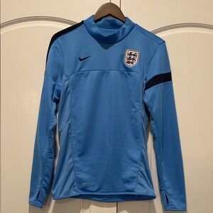 Nike Light Blue England Football Training Jersey